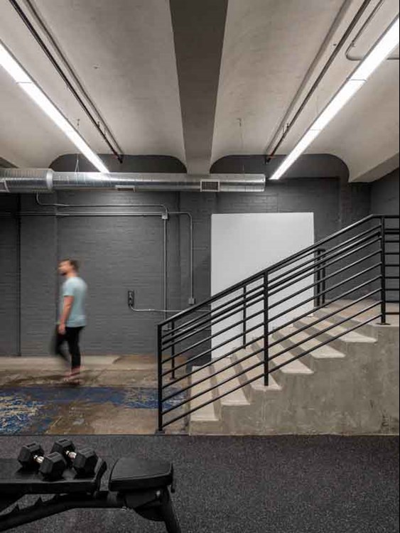 WBF interior stairs