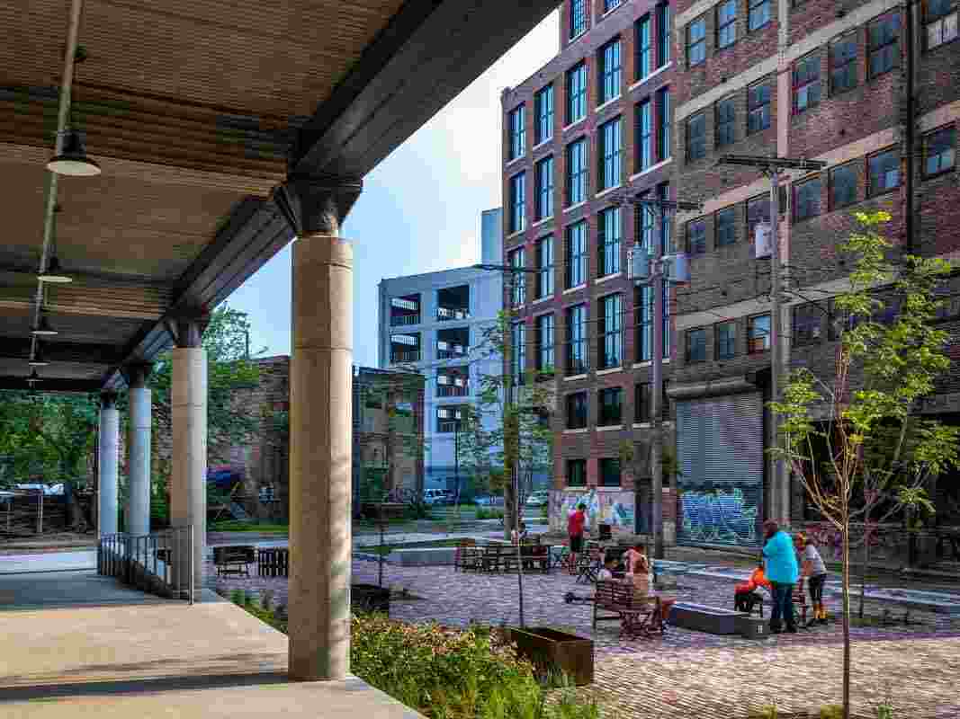 WBF exterior courtyard