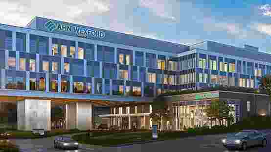 AHN Wexford Hospital exterior
