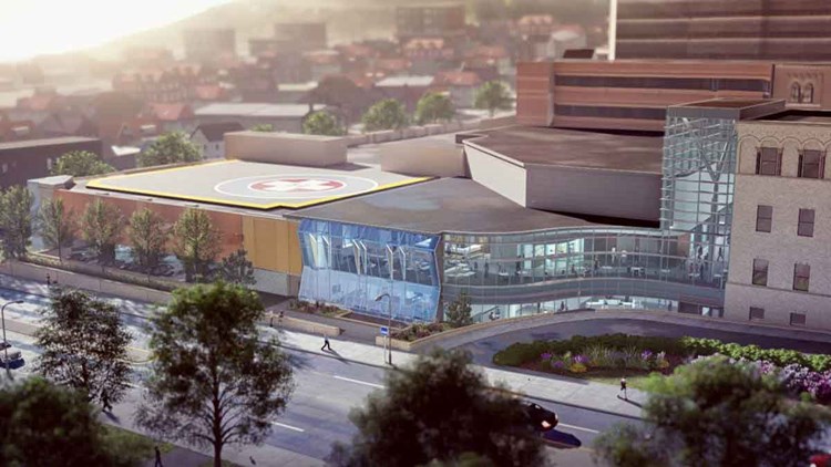 Allegheny Health Network Academic Cancer Center Exterior
