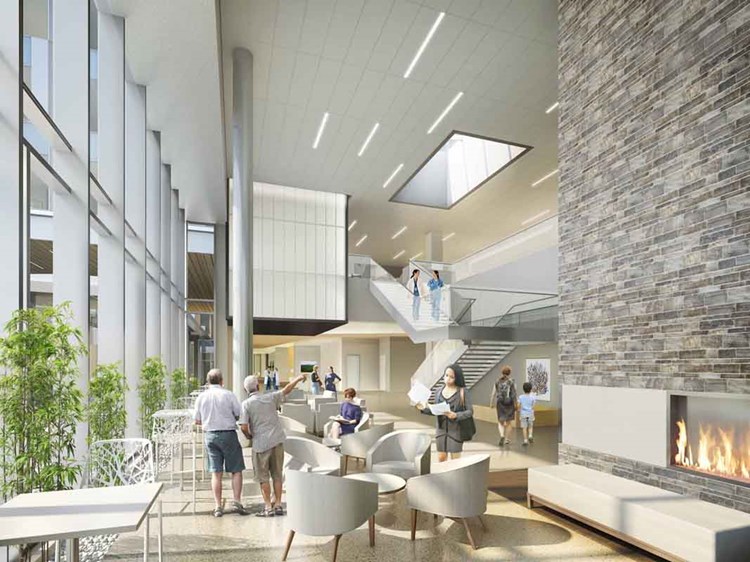 Allegheny Health Network Wexford interior