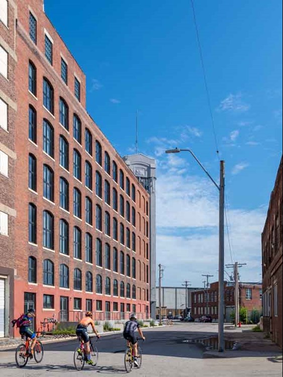 WBF exterior and street