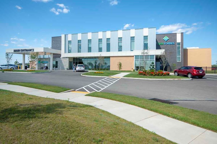 Community Cancer Center Forbes exterior